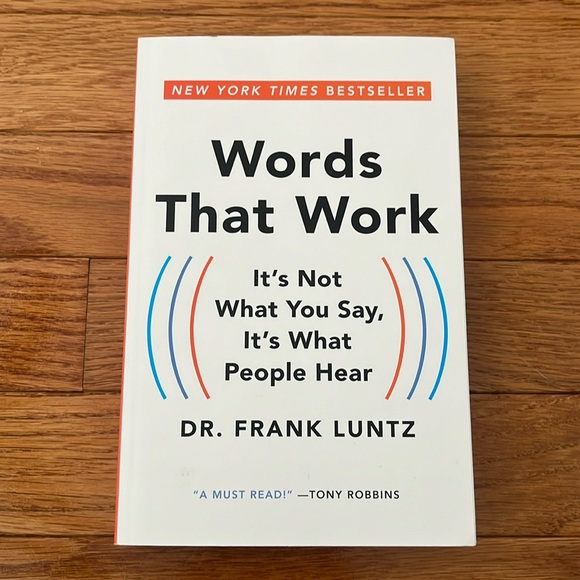 Book: NYT Bestseller Words That Work by Dr. Frank Luntz (Paperback) - Picture 3 of 7